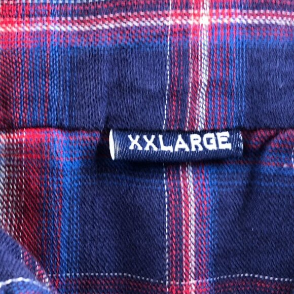 Super Dry Mens The Paperweight Shirt Size XXL Plaid Long Sleeve Button Up Casual - Picture 4 of 14